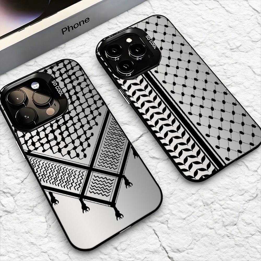 Matte Pc Case - Funda para Teléfono Keffiyeh P-Palestine para
