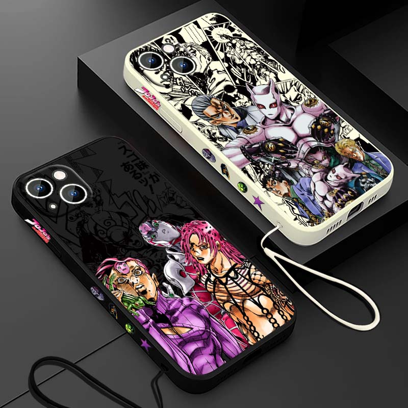 Mini Pc Case - Funda de teléfono líquida con cuerda