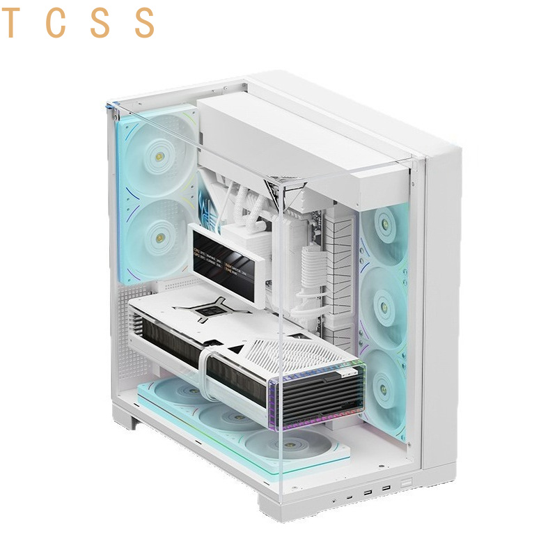Atx Case - Caja de PC Blanca Panorámica de