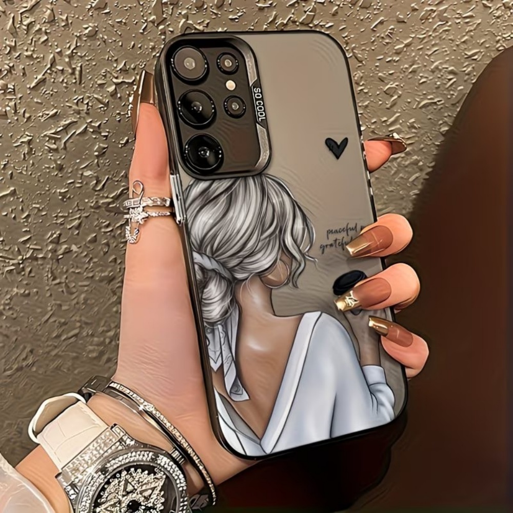 Matte Pc Case - Funda de teléfono con estampado Peaceful