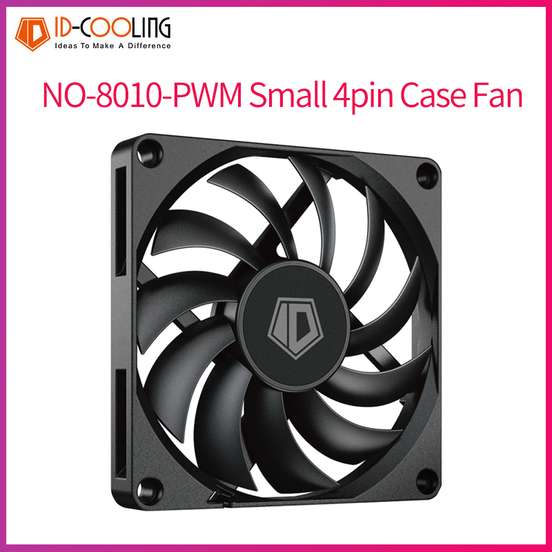 Case Fan Controller - ID-COOLING NO-8010-PWM ventilador pequeño con cubierta