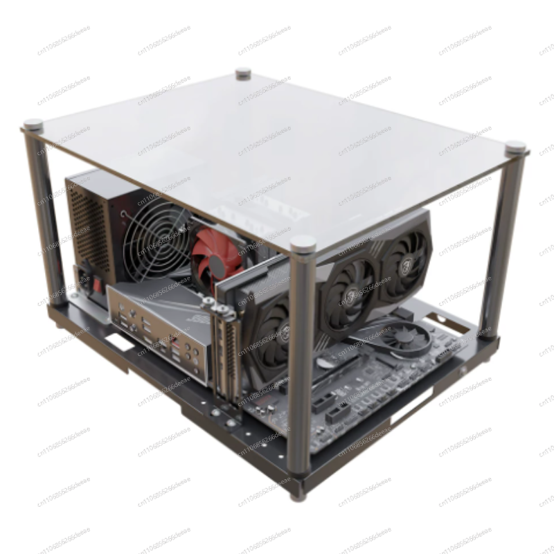 Atx Case - Caja de ordenador abierta totalmente transparente