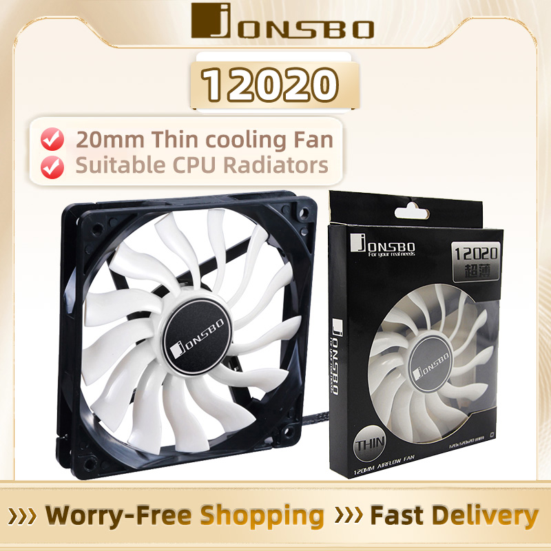 JONSBO 12020 120mm DC 12V 3Pin - Pc Chassis reseña y precio