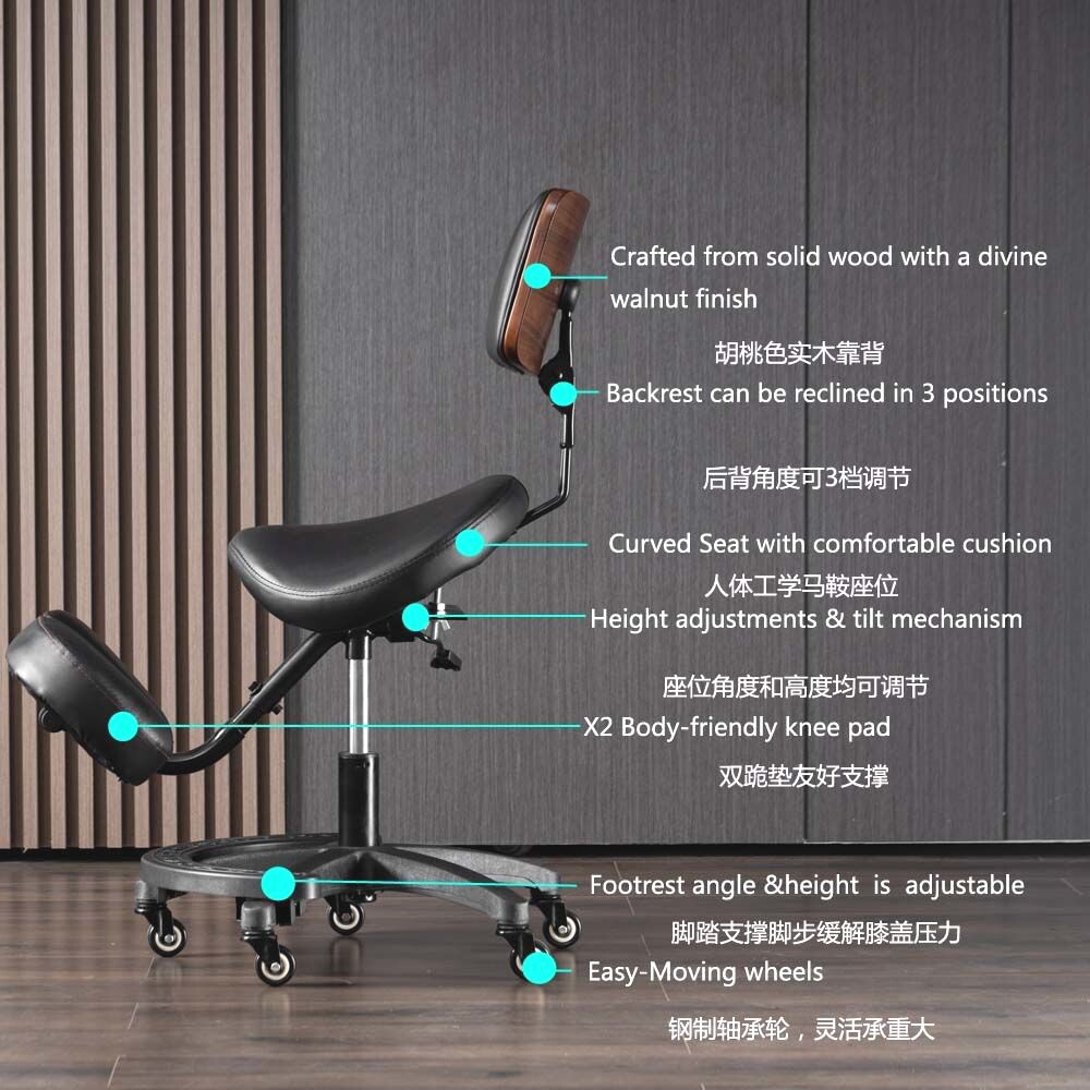 Silla Ergonómica Ajustable par - Computer Case reseña y precio
